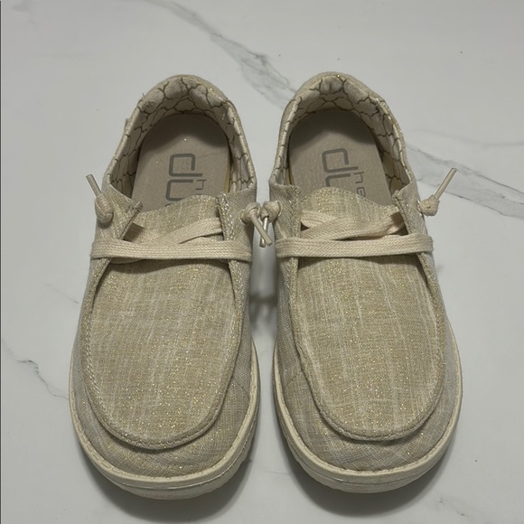 Hey Dude Beige Casual Loafers - Picture 1 of 5